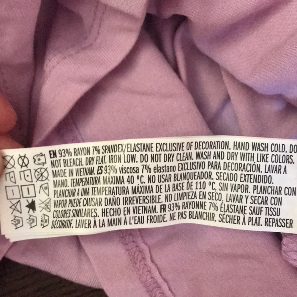 NWT Forever 21 Lavender Romper Large - Picture 4 of 4